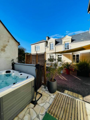 Luxury Villa with SPA 10 min from the center of Amboise for 10 people